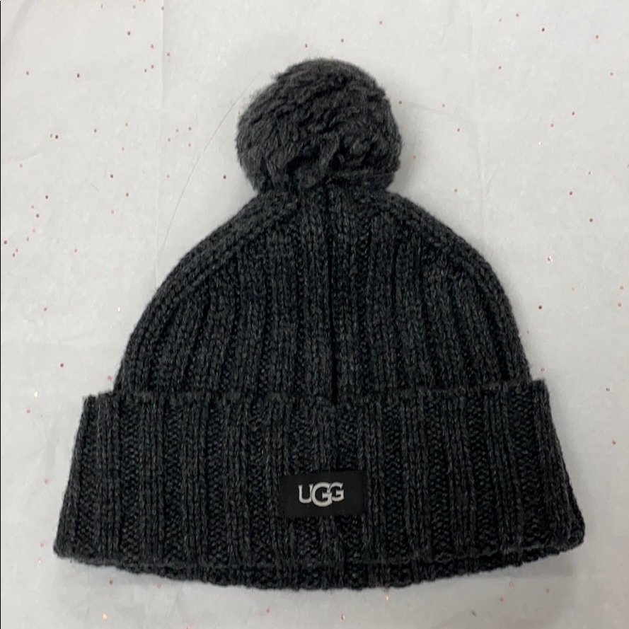 Ugg Unisex Gray Logo Hat Never Used